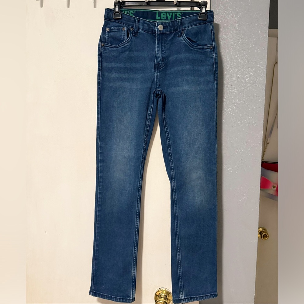 Levi's Kids Blue Slim Straight Jeans